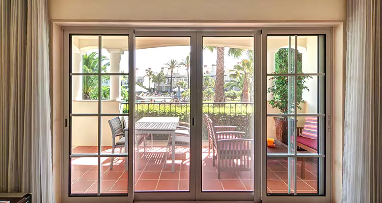 Double French Doors Interior Repair in Ashland, CA