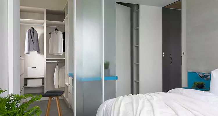 Closet Door Bi Fold Installation in Ashland, CA