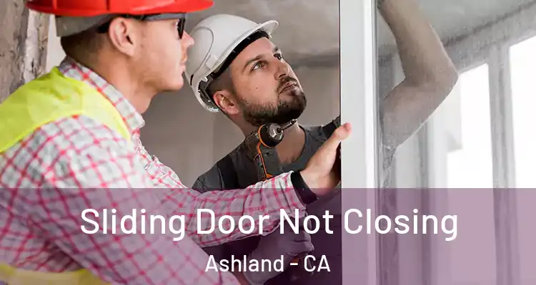  Sliding Door Not Closing Ashland - CA