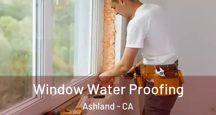  Window Water Proofing Ashland - CA
